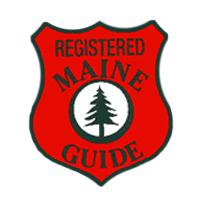 Registered Maine Guide badge